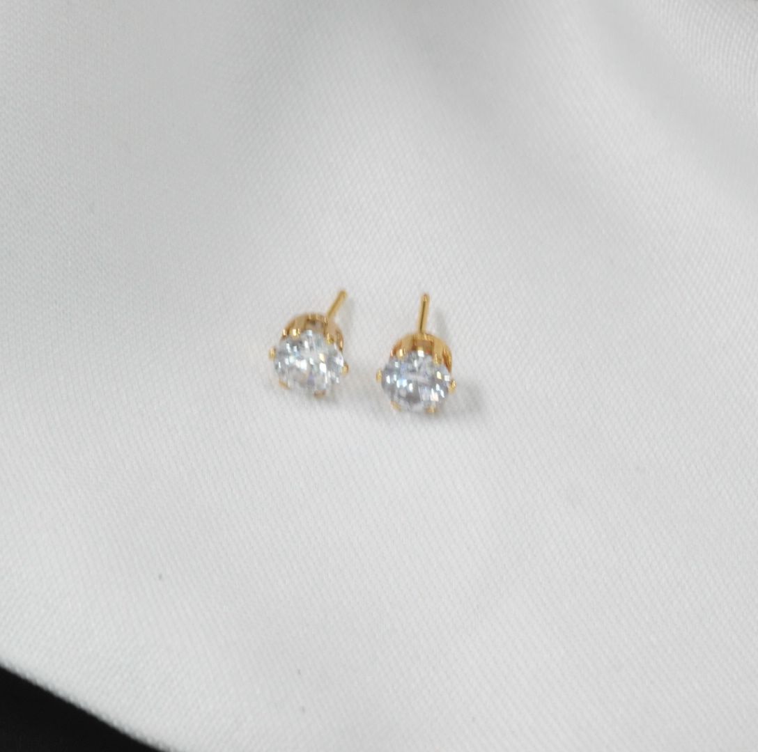 Miniatura 5 de TOPO CIRCULAR BLANCO TIPO DIAMANT DORA#6